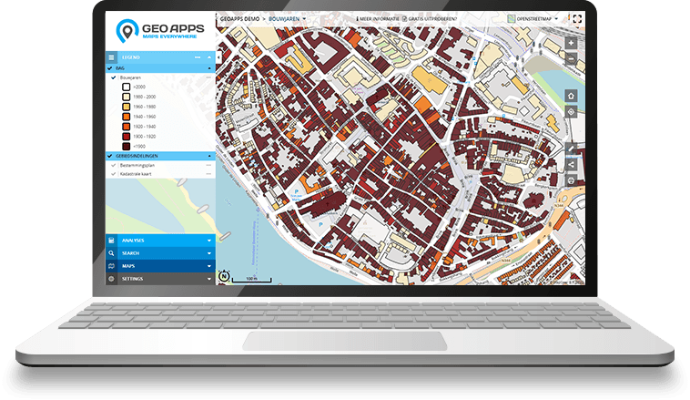 GeoApps screenshot