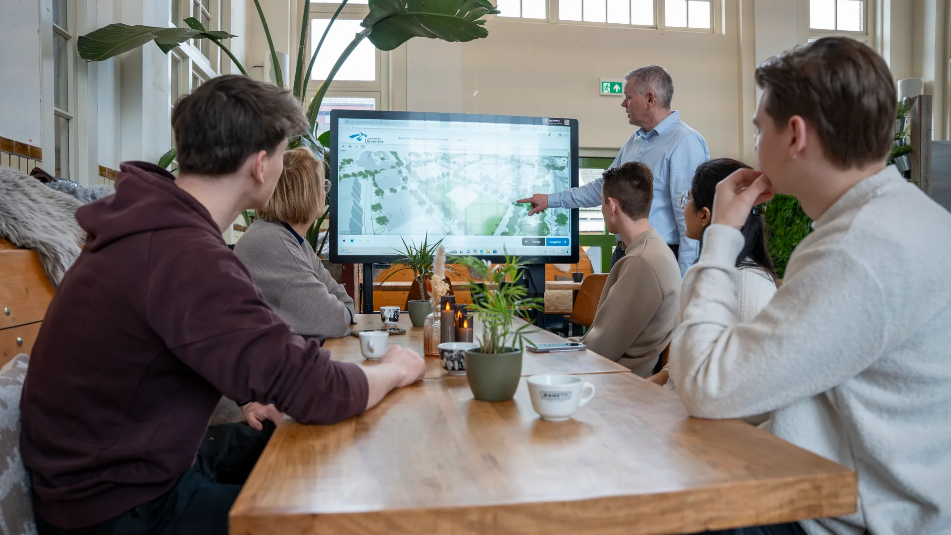 Sessie rond de TouchTable